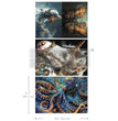 Royal Blues A3 Decoupage Fiber Pack - ReDesign with Prima