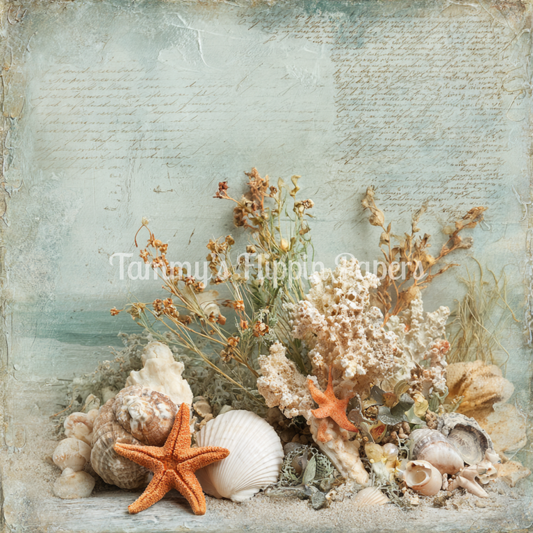 Collected by the Sea Tissue Paper - Flippin Furniture