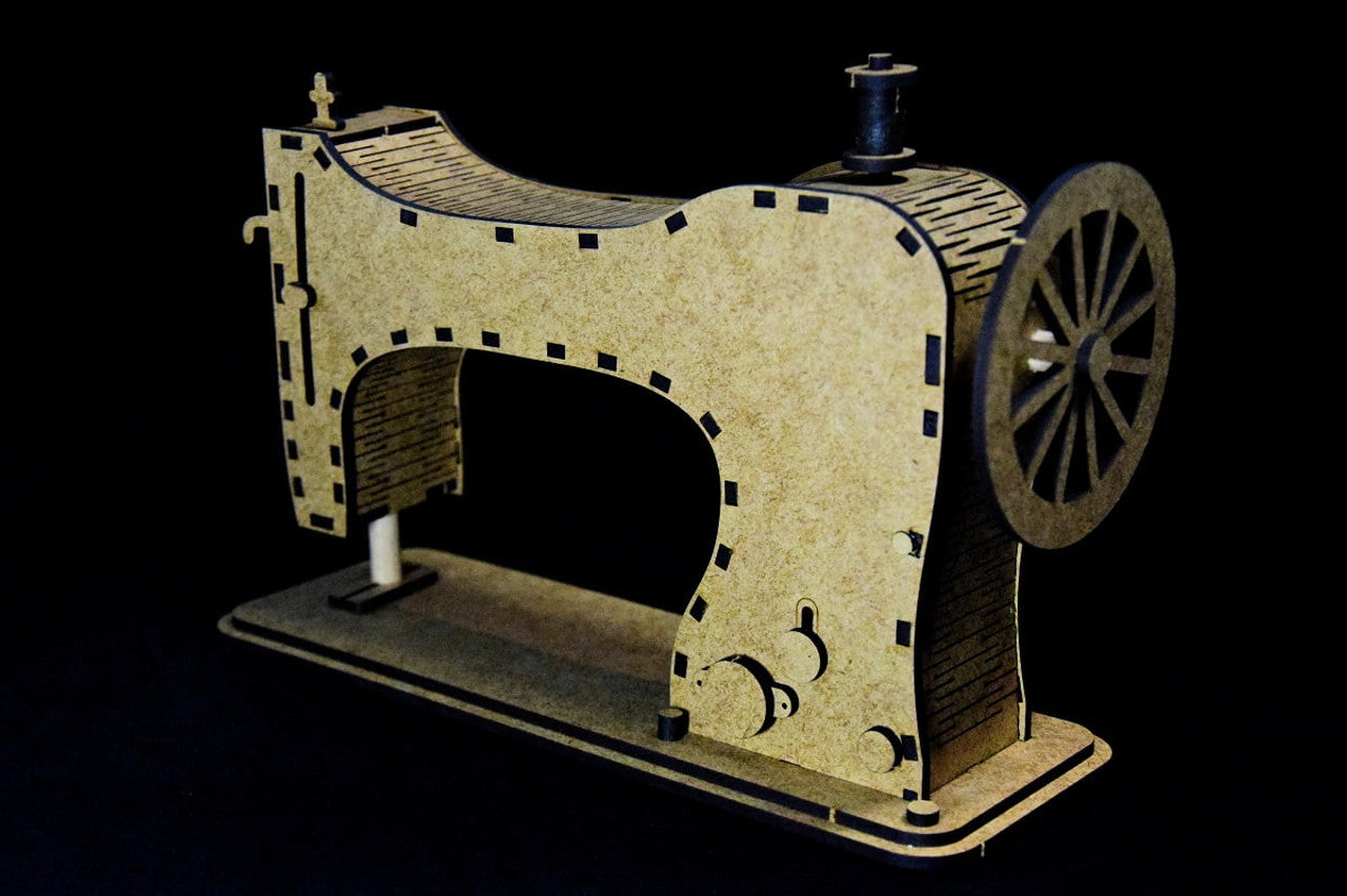 Sewing Machine 3D MDF - Decoupage Queen