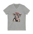 Unisex Cow Bandana Tee