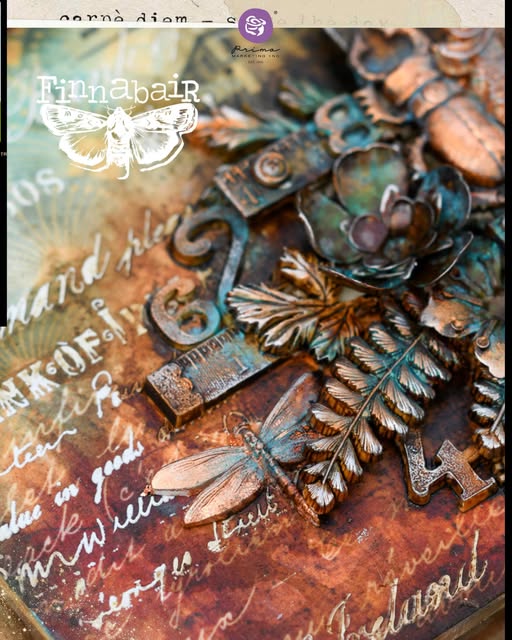 Fresh Foliage Mould by Finnabair - Prima Marketing