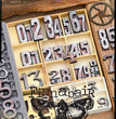 Letterpress Numbers Mould by Finnabair - Prima Marketing