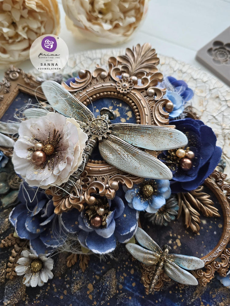 Machine Dragonflies Mould by Finnabair - Prima Marketing