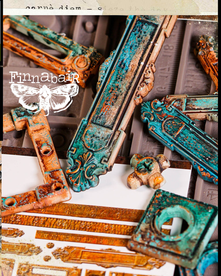Tapes & Labels Mould by Finnabair - Prima Marketing