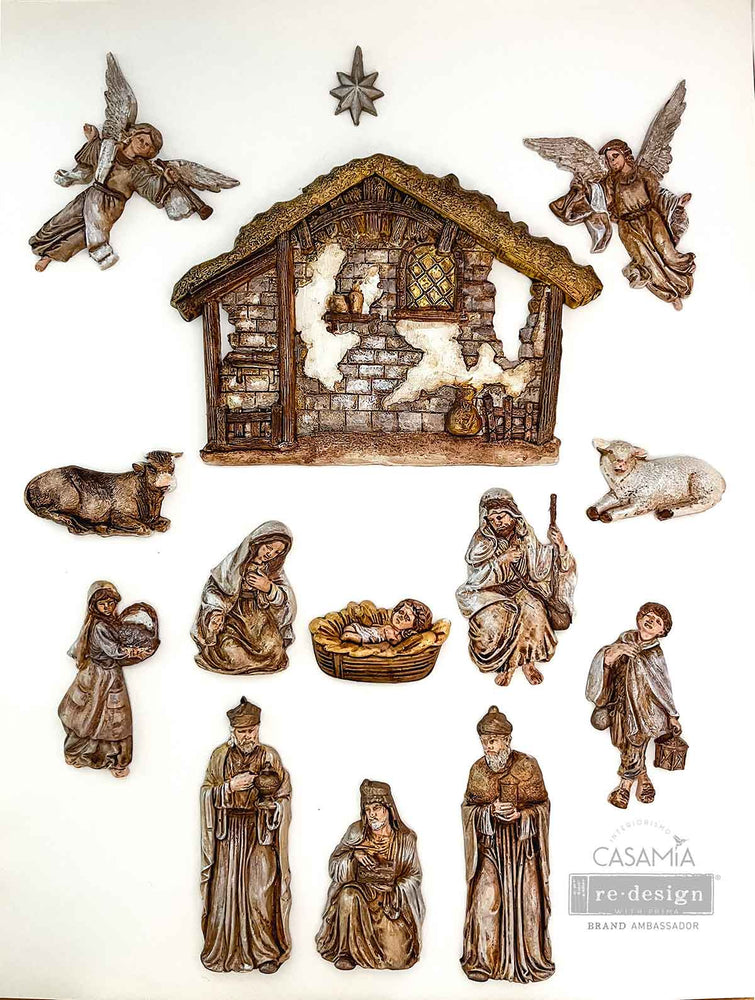 Holy Night Nativity Decor Mould - ReDesign with Prima