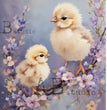 Little Chicks (#6541) Rice Paper - AB Studios