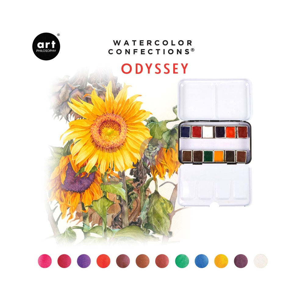 SF - Watercolor Confections Odyssey Pan Set