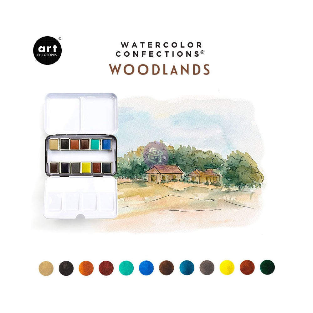 SF - Watercolor Confections Woodlands Pan Set