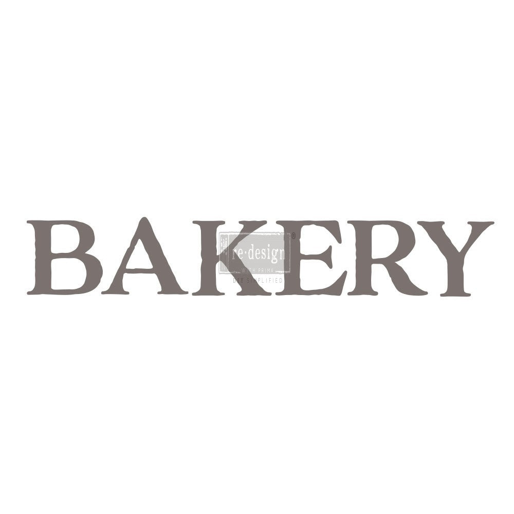 Bakery Decor Transfer - ReDesign with Prima