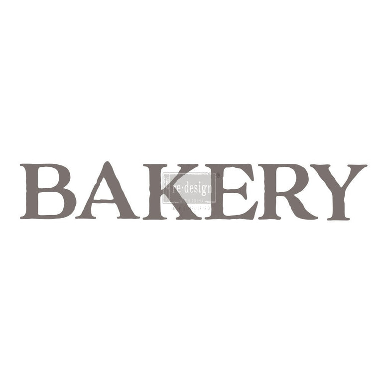 Bakery Decor Transfer - ReDesign with Prima
