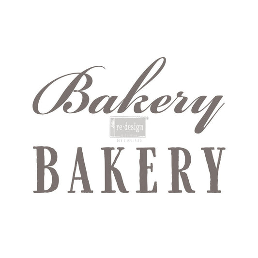 Fresh Bakery Decor Transfer, 10" x 13 - ReDesign with Prima