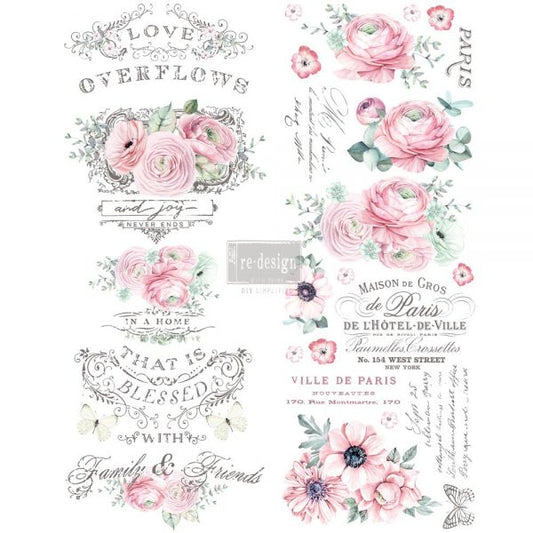 Overflowing Love - ReDesign Decor Transfer