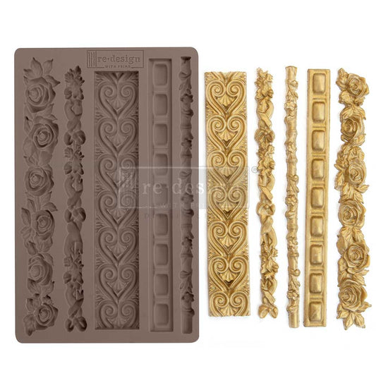 Elegant Borders Mould - ReDesign with Prima