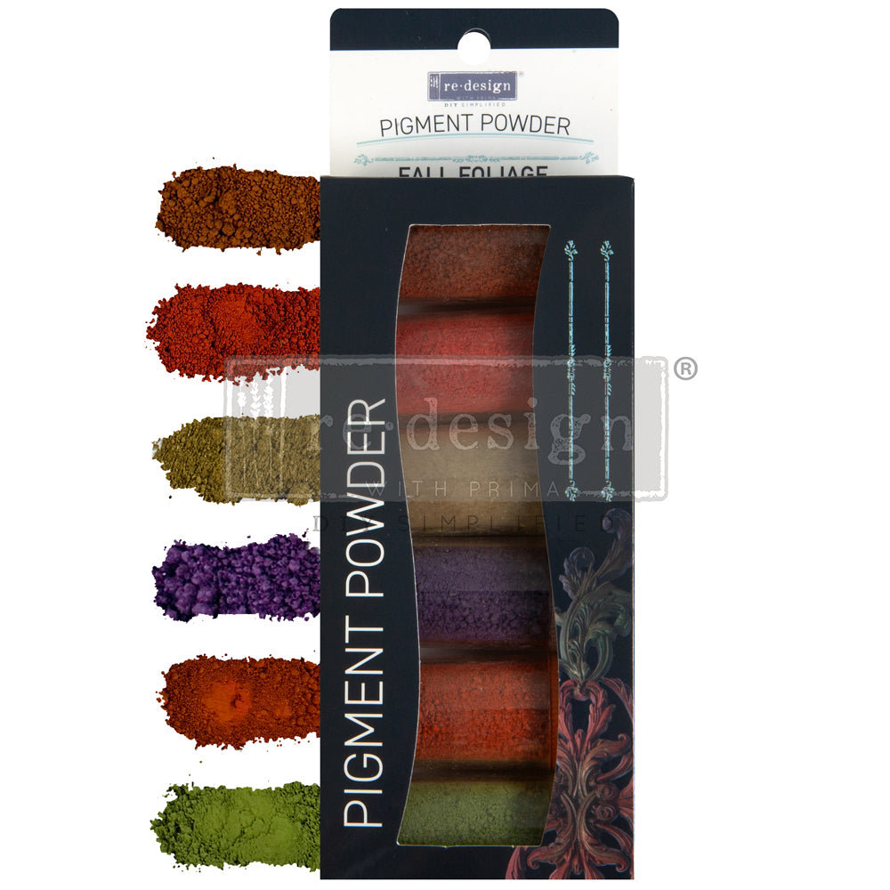 Prima Marketing Mica Set Decor Pigment Powder Set – Fall Foliage 655350639099
