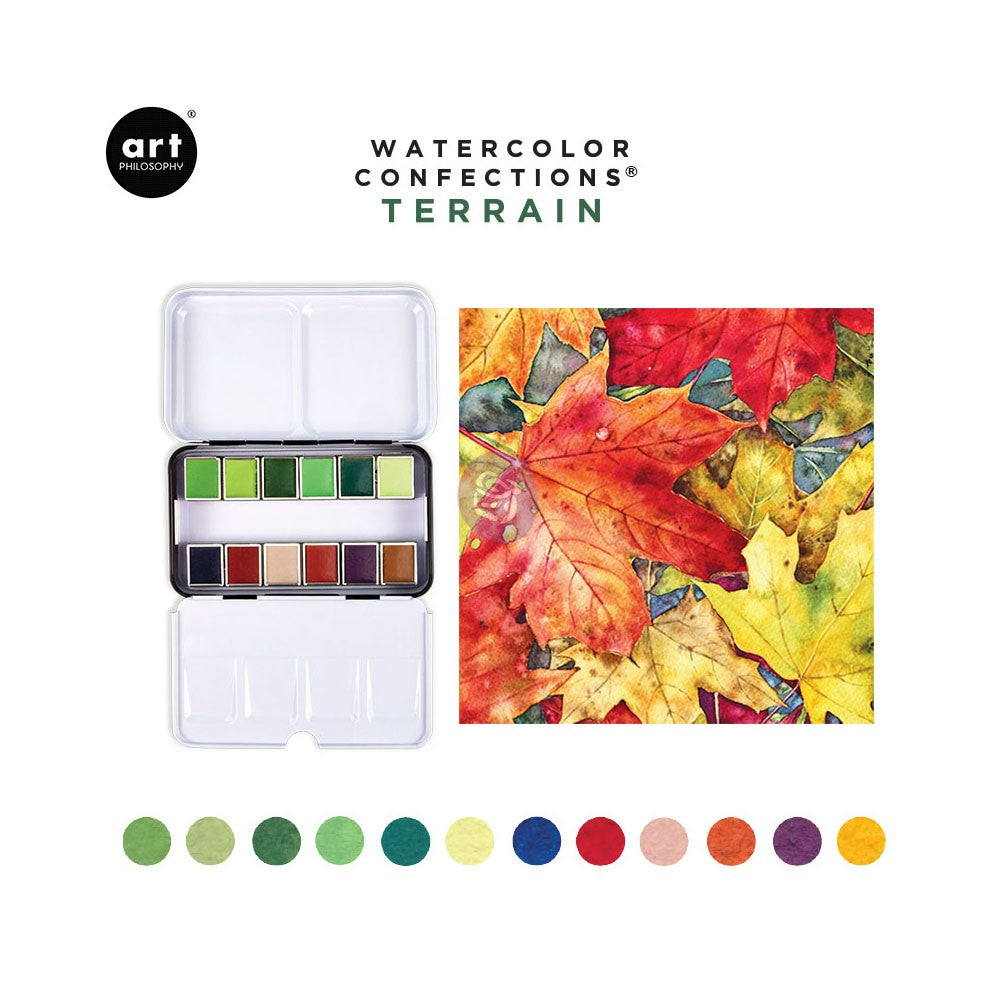 SF - Watercolor Confections Terrain Pan Set