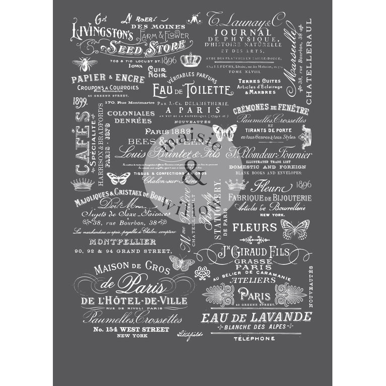 Delightful Labels Decor Transfer - ReDesign with Prima