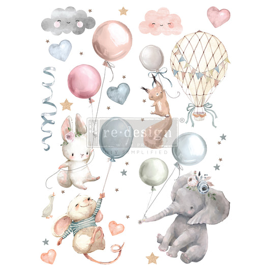Sweet Dreams Decor Transfer - ReDesign with Prima