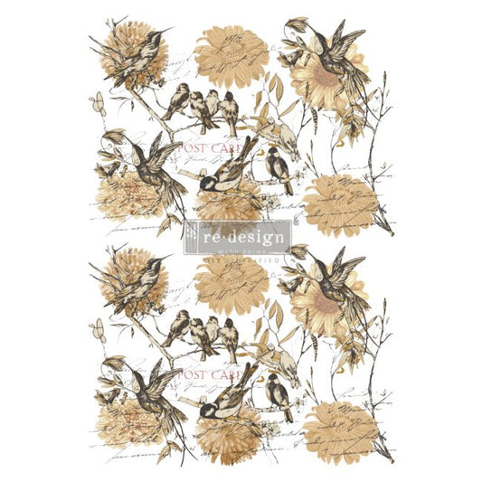 FS - REDESIGN DECOR TRANSFERS® – VINTAGE RUSTIC – TOTAL SHEET SIZE 24″X35″, CUT INTO 3 SHEETS 655350646431