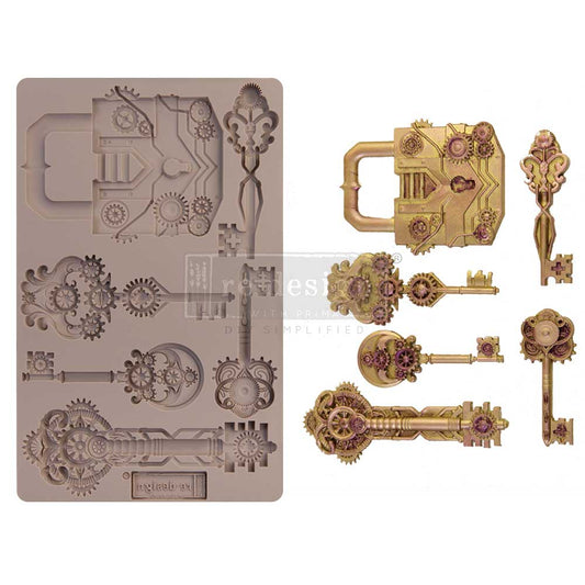 Mechanical Lock & Keys Mould - ReDesign with Prima