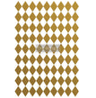 Gold Harlequin Decor Transfer - ReDesign with Prima
