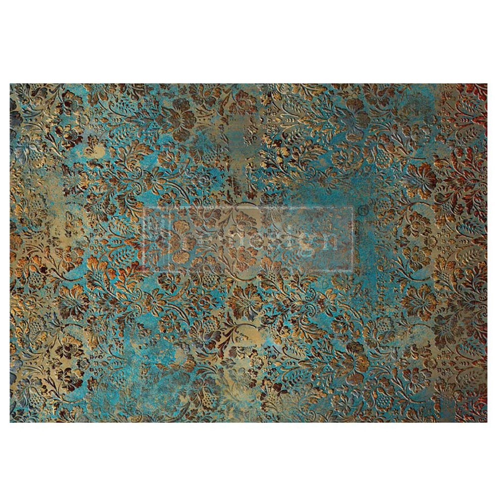 Aged Patina - A1 Decoupage Fiber - ReDesign with Prima