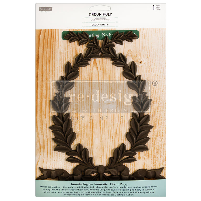 Delicate Motif Decor Poly - ReDesign with Prima