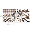 Wild West Whispers Maxi Transfer, 12" x 12" - ReDesign with Prima