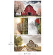 Haystack Hues Decoupage Decor Tissue Paper Pack - ReDesign with Prima