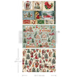 Santaland Sparkle A3 Decoupage Fiber Pack - ReDesign with Prima