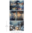 Snowy Twilight A3 Decoupage Fiber Pack - ReDesign with Prima