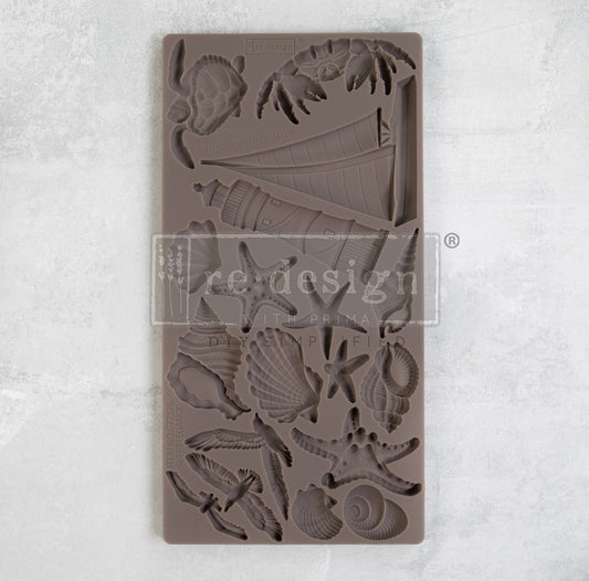 Redesign with Prima Decor Moulds® - Reef Elegance - 1 pc, 5"x10"x8mm / silicone Redesign-Mould