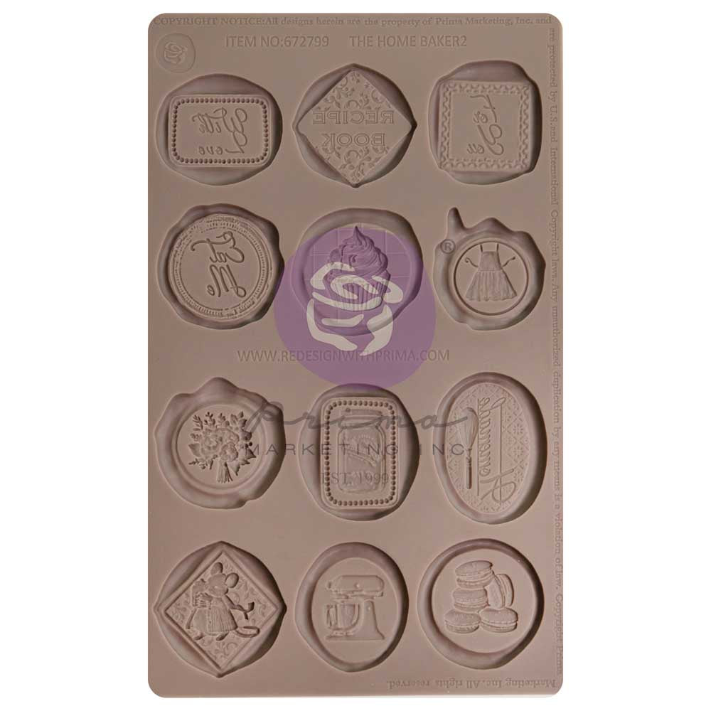 Home Baker Sweet Seal Decor Mould - ReDesign with Prima/Prima Marketing