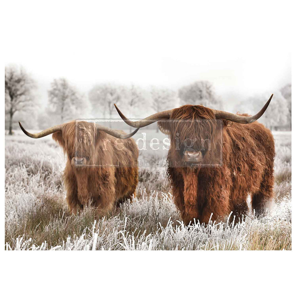 Highland Harmony A1 Decoupage Fiber Paper - ReDesign with Prima