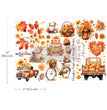Autumn Splendor Small Transfer -  ReDesign with Prima