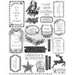 Holly Jolly Decor Clear Stamp - ReDesign with Prima