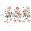 Blush Symphony Small Decor Transfer - ReDesign with Prima