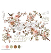 Blossom Tweet Decor Transfer - ReDesign with Prima