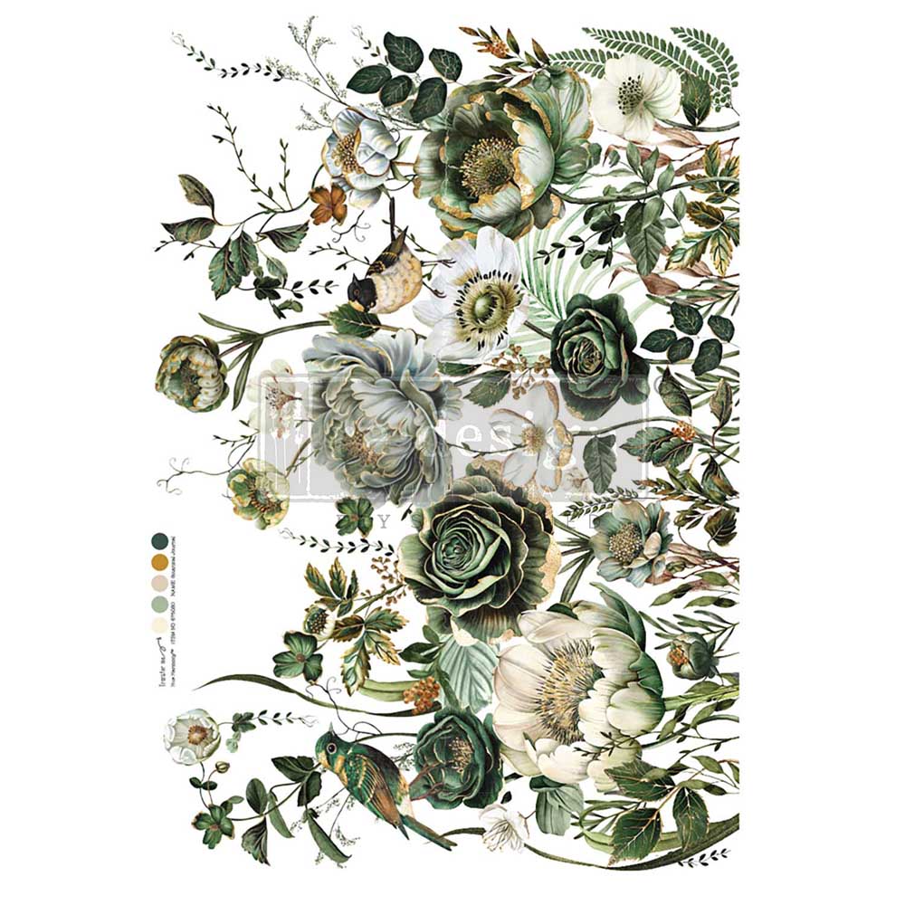 Botanical Journal Decor Transfer - ReDesign with Prima