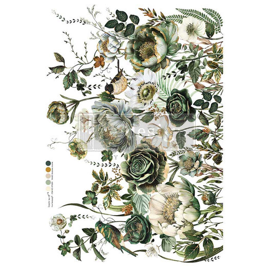 Botanical Journal Decor Transfer - ReDesign with Prima