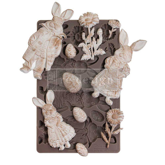 Springtime Bunny Decor Mould - ReDesign with Prima