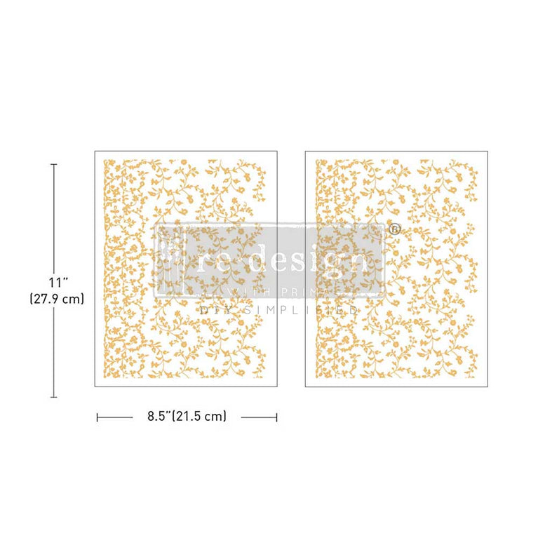 Vineyard Elegance Middy Transfer by Kacha (Foil) - ReDesign with Prima