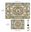 Serenade in Blue Double Delight Decoupage Fiber Paper Set - ReDesign with Prima