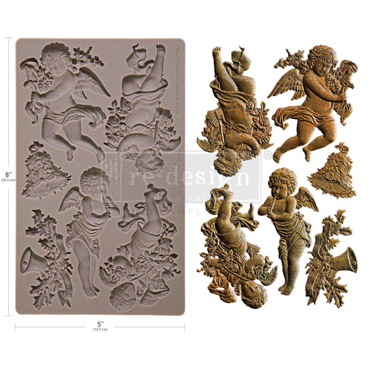 Angelic Floral Noel Decor Mould - ReDesign with Prima