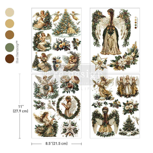 Heavenly Wings Middy Decor Transfer - ReDesign with Prima