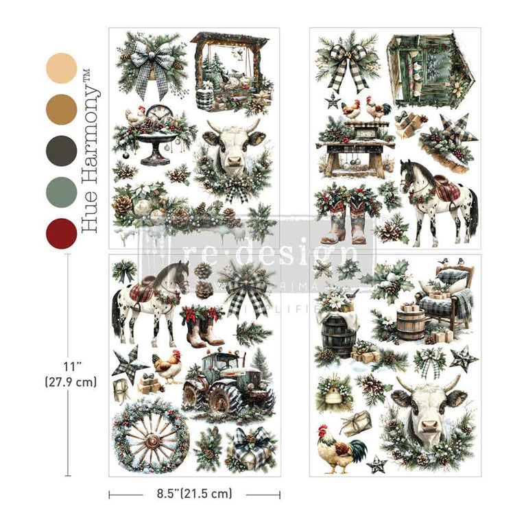 Rustic Noel Middy Plus Transfer - ReDesign with Prima