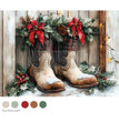 Farmhouse Noel A4 Decoupage Fiber Paper - ReDesign with Prima
