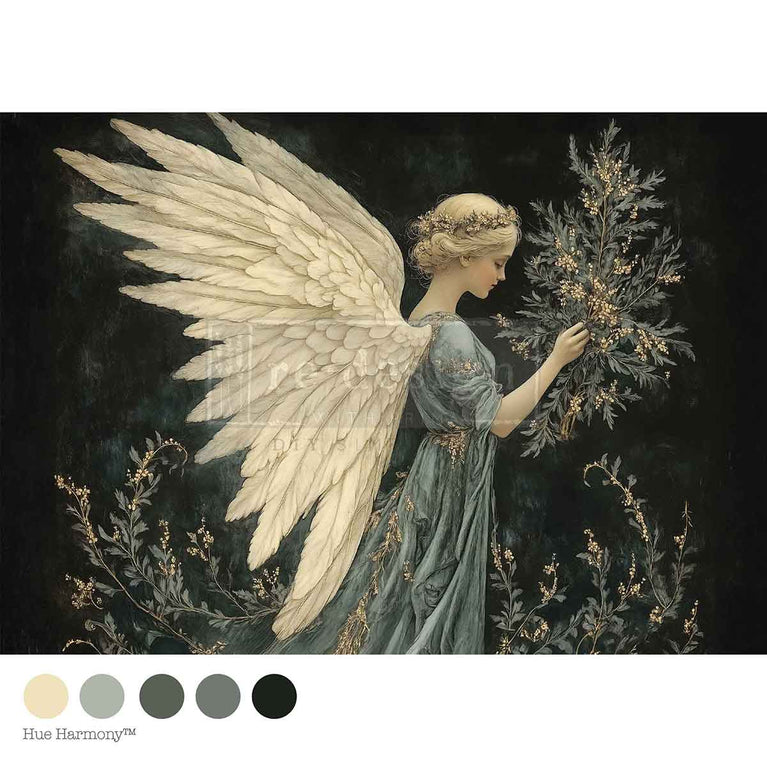 Heavenly Noel A4 Decoupage Fiber Paper - ReDesign with Prima