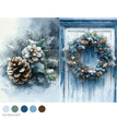 Wreath of Whispers A4 Decoupage Fiber Paper - ReDesign with Prima