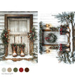 Plaid & Pine A4 Decoupage Fiber Paper - ReDesign with Prima