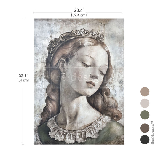 Royal Glow A1 Decoupage Fiber Paper - ReDesign with Prima